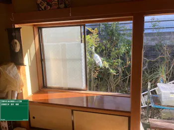 宮城県宮城郡松島町のお客様の内窓設置・ガラス交換工事　具体的な工事内容2